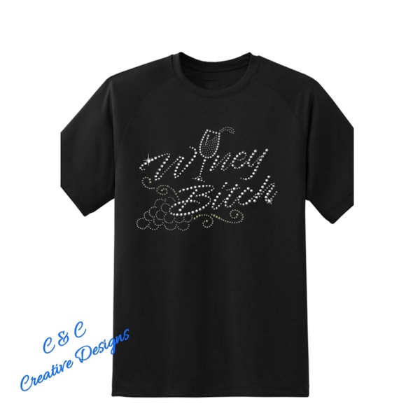 Winey B*tch T-Shirt - Picture 1 of 1